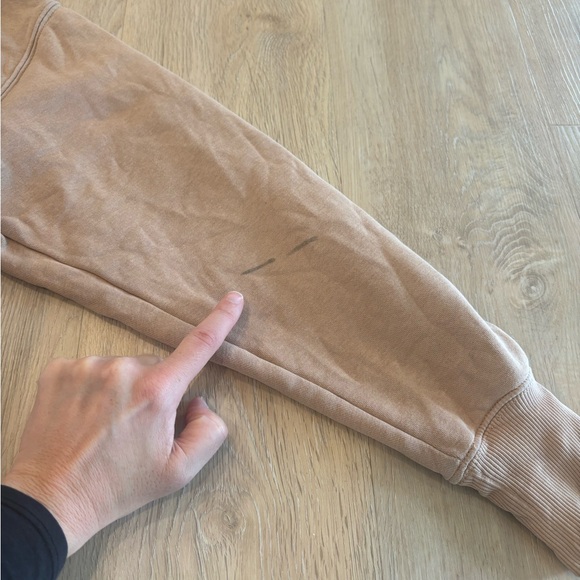 Nike Women Tan Brown Sportswear Phoenix Fleece Oversize Full-Zip Hoodie Size S - Picture 11 of 11